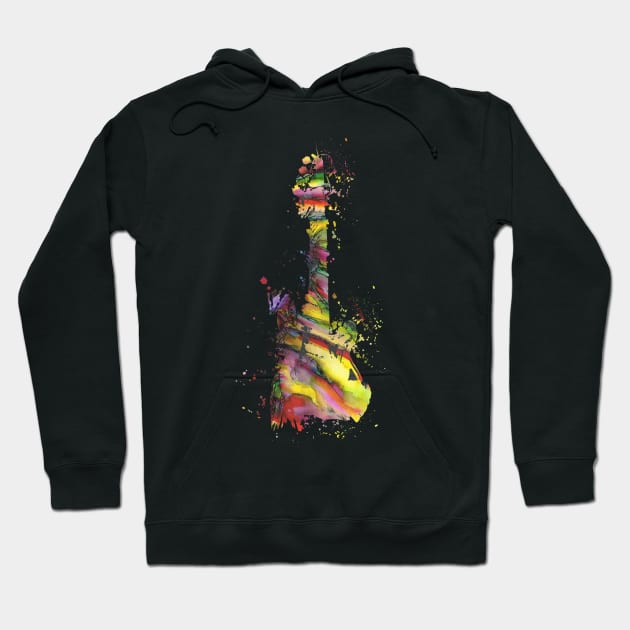 Funky guitar #guitar Hoodie by JBJart